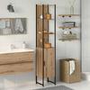 Bathroom Cabinet with Shelf Artisan Oak 33 x 33 x 185.5 cm