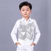 Children's Sequin Vest Dancewear: Jazz, Street, Catwalk Performance Costume for Girls and Boys