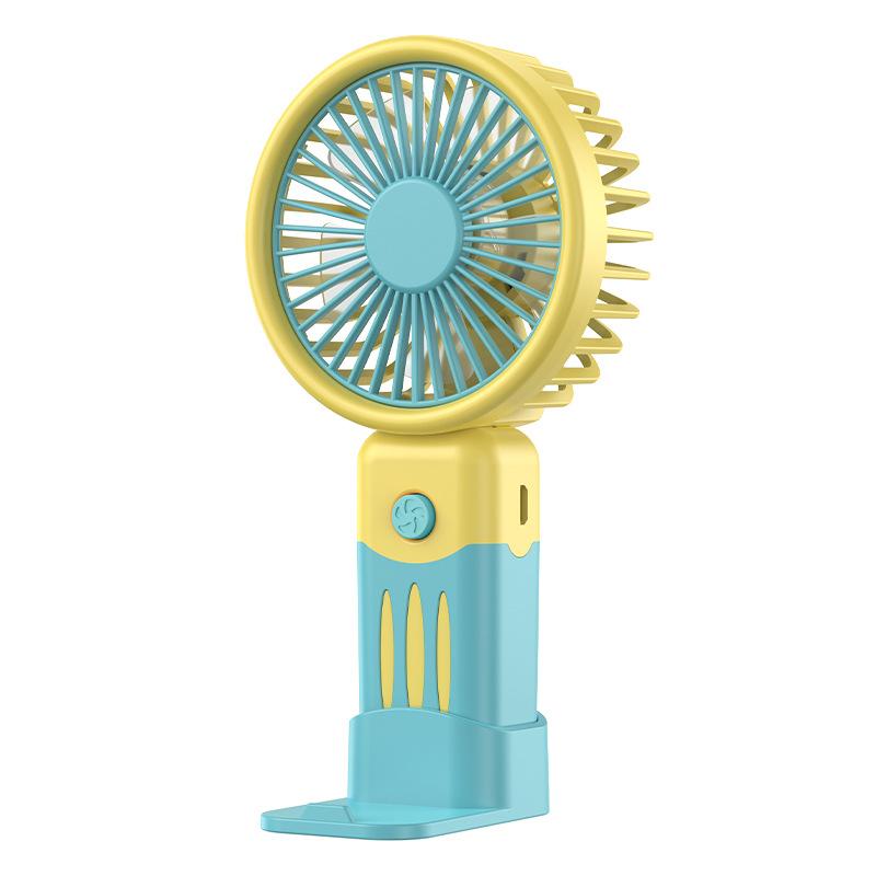 

Ручной мини-электрический вентилятор с мультяшным USB-зарядкой, компактный и портативный настольный небольшой вентилятор с сильным ветром, домашние офисные вентиляторы, дропшиппинг