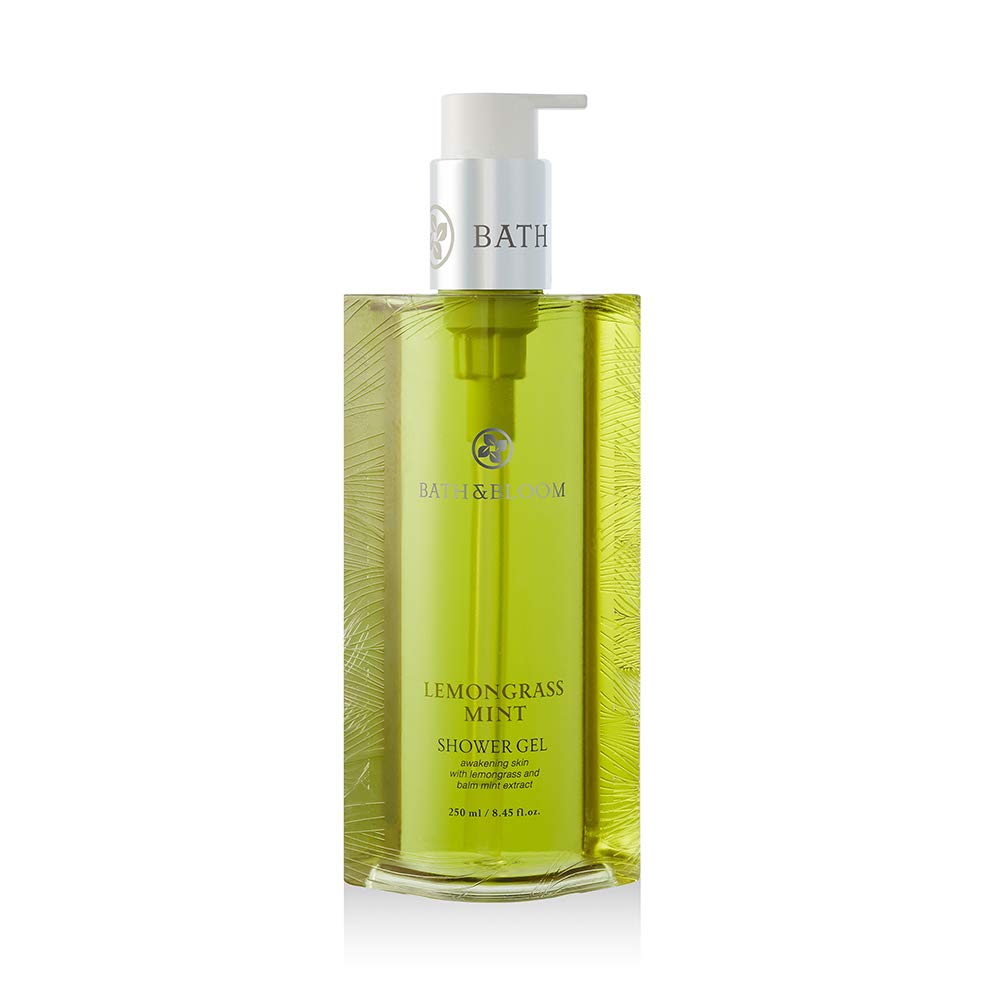 

Lemongrass Mint Shower Gel Body Soap 250mL BATH&BLOOM