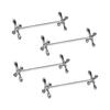 YINKE 8cm Zinc Alloy Cutlery Rests, Set of 4, Modern Design for Kitchen & Dining Table, Chopstick/Spoon/Fork/Knife Holder, Stylish Gift