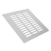 Schranklüftungsgitter Aluminiumlegierung Quadratische Luftauslassabdeckung Für Küche Schrank Schuhschrank Badezimmer Kleiderschrank Abluft