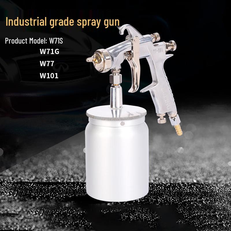 Hanlu Industrial-Grade Pressure-Fed Paint Spray Gun
