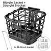 Easy To Install Bike Basket Anti Extrusion Electric Bicycle Accessories