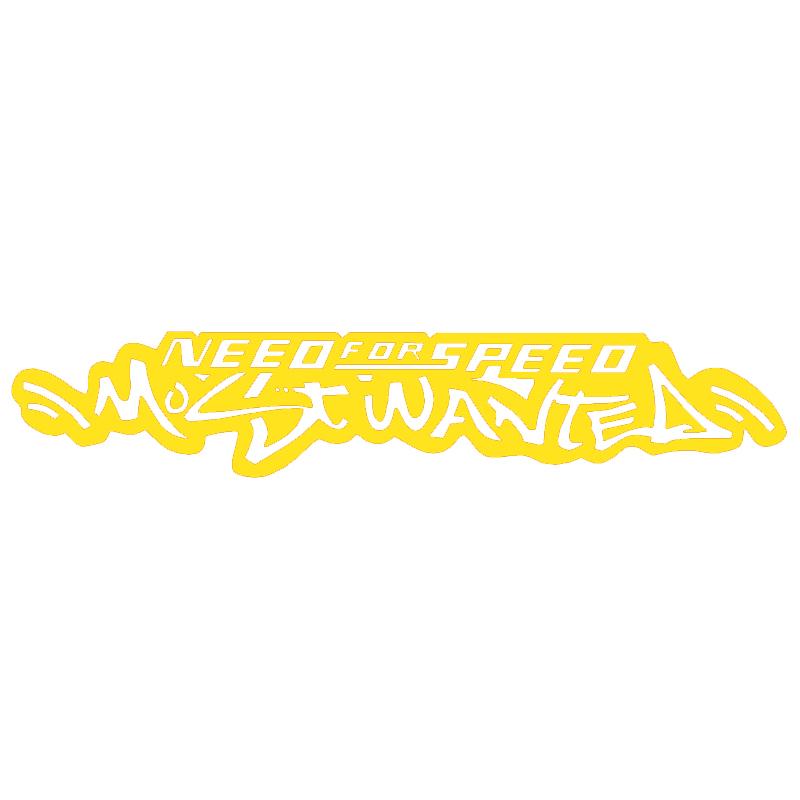 Latest Creative Need for Speed Most Wanted Sticker Car Decoration Decal Color Can Be Customized Sunscreen Waterproof,29cm*6cm