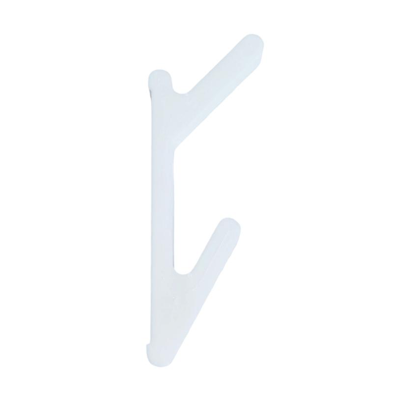 

Strong Adhesive Hook For Organizing Coat Bags And Hat On Wall Door Without Drilling Easy To Install белый