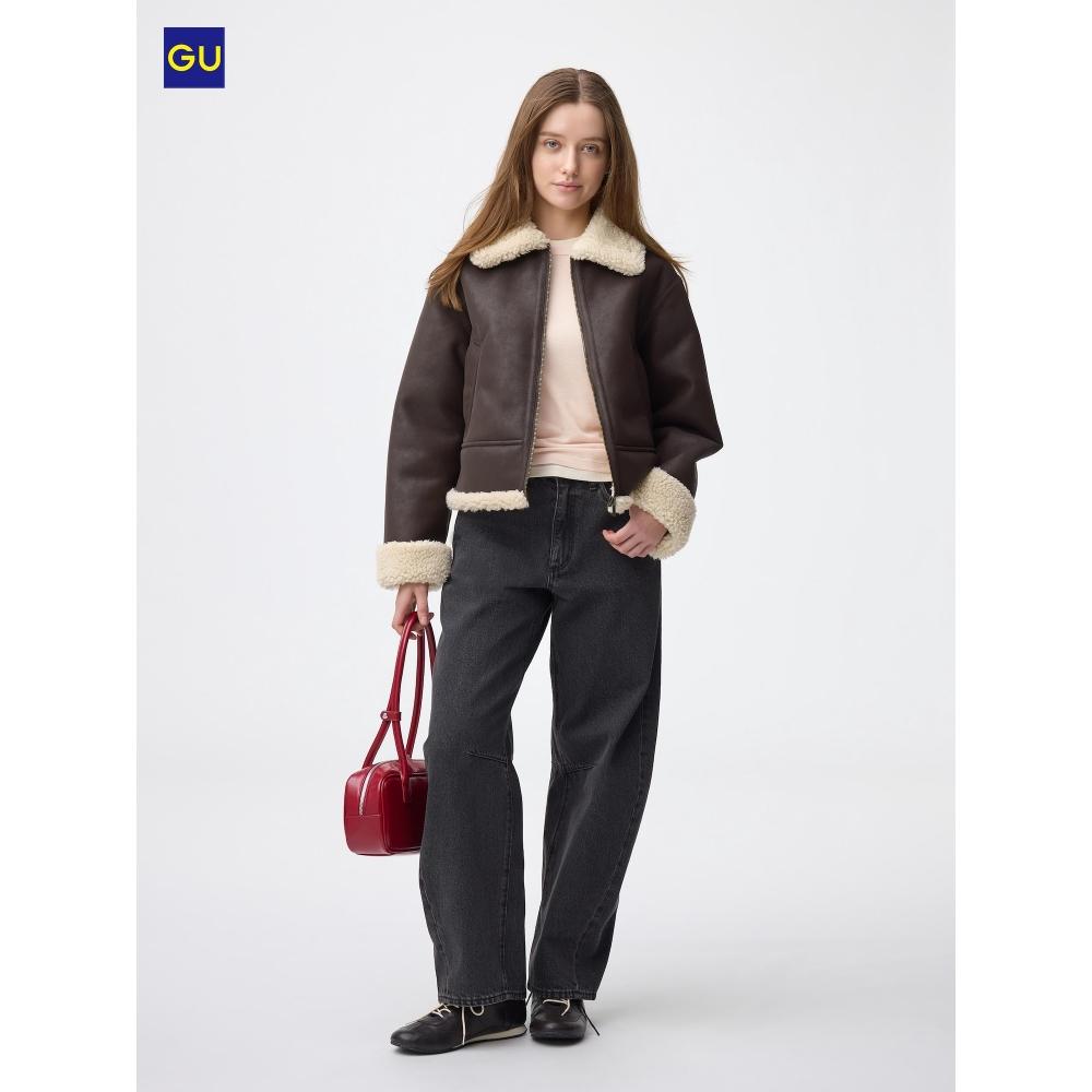 Uniqlo Gu Barrel Leg Jeans