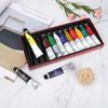 12 Color Acrylic Paint Set Hand Painted Wall Painting Pigment Paint Tube Art Drawing Supplies