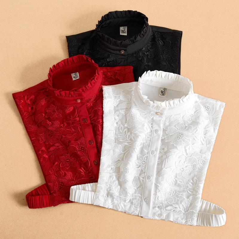 

Korean-Style Decorative Lace Fake Collar for Autumn/Winter Sweaters