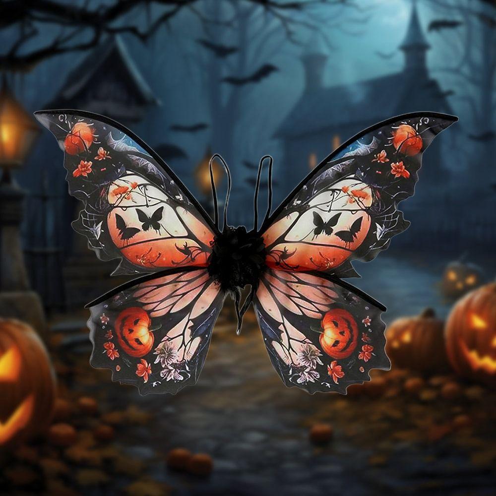 Halloween Costume Simulation Butterfly Wings Stage Performance Party Props for Women Girls
