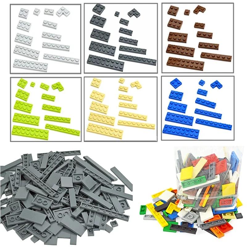 DIY Enlighten Plastic Building Block Flat Tile 2x2 Bricks For Kids 3068 Assembles Particles 2*2 Smooth Flat Tiles