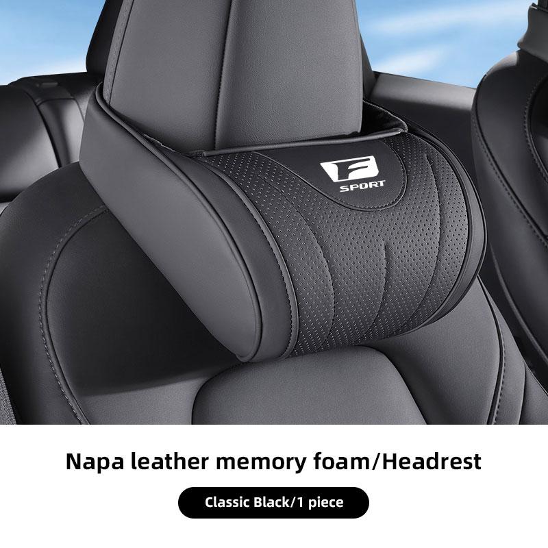 Car Headrest Neck Pillow Auto Seat Cushion Waist Pillow Set For Lexus FSPORT LBX NX RX 350h 450h ES UX 300e GS GX IS LS LX CT