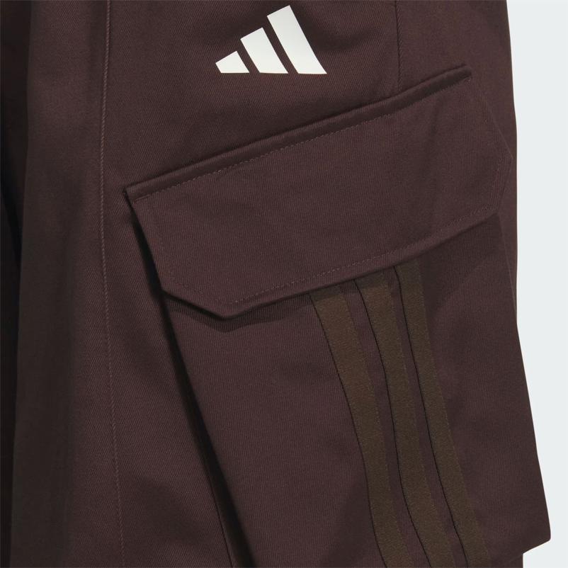 adidas Calça Paraquedas Tecida Confortável Casual Moderna Calça de Trabalho Moda Unissex KF2664