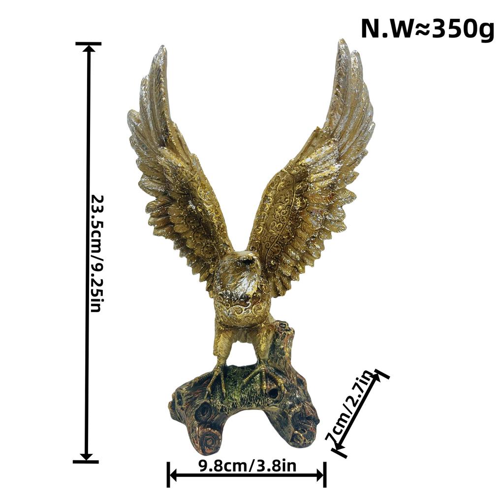 Eagle Ornaments Living Room Home Resin Crafts Model Room Decoration Housewarming Gift