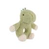 Apricot Lamb Baby Dinosaur Soft Rattle Toy, Plush Stuffed Animal for Newborn Soft Over 0 Months (Dinosaur, 6 Inches)