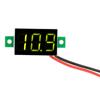 5 Stück Mini LED Digitalröhren-Voltmeter DC 2,4V 30V 0,36 Zoll Zwei-Draht-Spannungstester 5 Farben