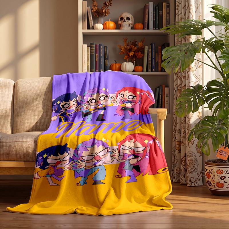 HUNTRIX Custom Flanellen Dekens Zacht Warm Gezellig Plaids voor Huisdecoratie Vakantiecadeaus