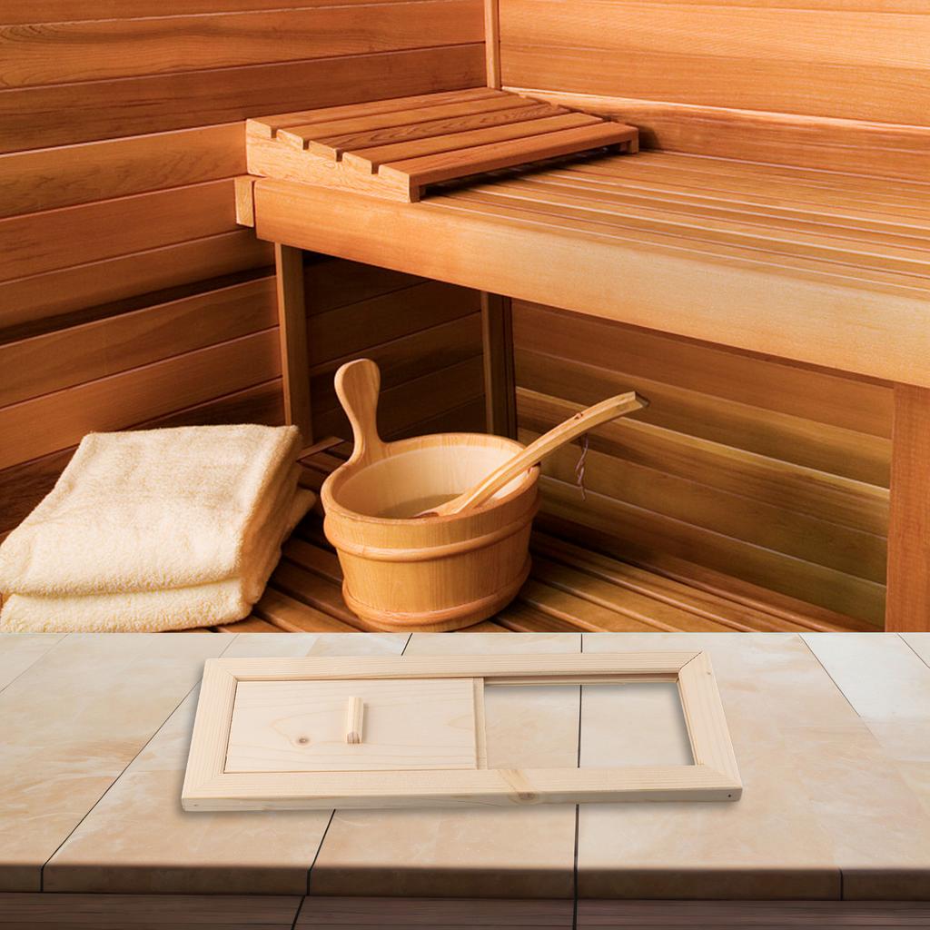 Adjustable Ventilation Plate Sauna Ventilation Flap Adjustable Air Gap Easy Installation Effective Ventilation