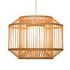 Bamboo Weaving LED Pendant Light, Hanging Chandelier Kitchen Ceiling Lamps Teahouse Hotel Decoration