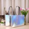 Silver Bag Clothing Store's Large Capacity Handheld Non-Woven Laser Tote Bag - Souvenir Gift Bag