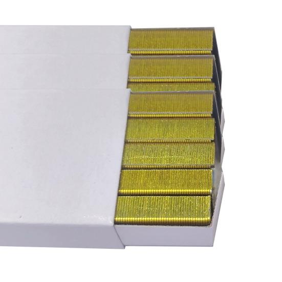 

Сменный блок зеленых скоб 3000 для настольного степлера, 1000 шт. в упаковке, всего жёлтый