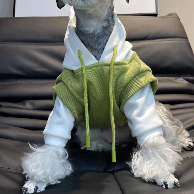 Dog Clothes Winter Dog Hooded Sweatshirt Warm French Bulldog Puppy Coat for Small Medium Dogs Pet Costume Chihuahua Pug