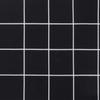 Pallet Cushions 2 Pcs Black Checkered Pattern Oxford Fabric