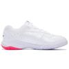 New LiNing Thunder Series Training Anti Slip And Wear Resistant Coverage Support Low Top Badminton Shoes Unisex White AYTS024-1