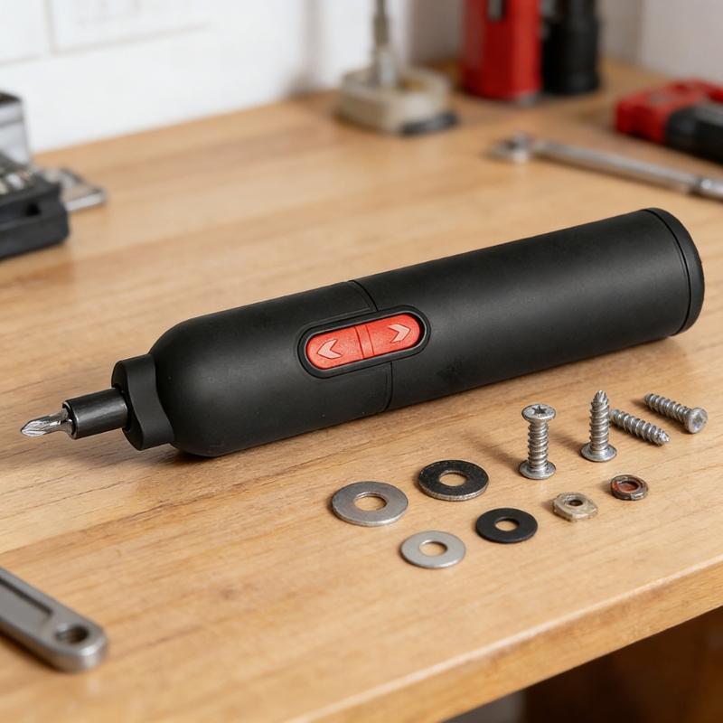 Mini Electric Screwdriver Set With 1500mAh Battery And 230rpm Speed For Home DIY Projects