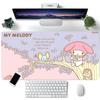 Cute Cartoon M-My Melody Mousepad Large Keyboard Desk Mat Gaming Mouse Pad LockEdge Non-slip Mat