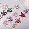 3pcs High Quality Fingernail DIY Decorative Accessories Rhinestones Nail Art Decortaion Easy Installation and Removal