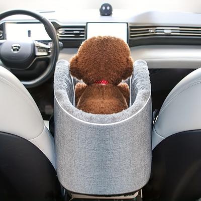 Útulná autosedačka pro mazlíčky - Přenosná cestovní taška pro psy a kočky s bezpečným zapínáním na přezku, polyesterový materiál pro malé až středně velké mazlíčky