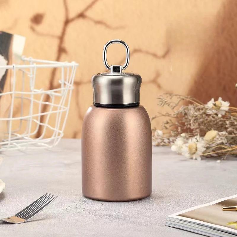 Fashion Iced Coffee Cup Heat Preservation Big Belly Cup Mini Espresso Cups Good Looks Drinkware Stainless Steel Simple Tea Bar
