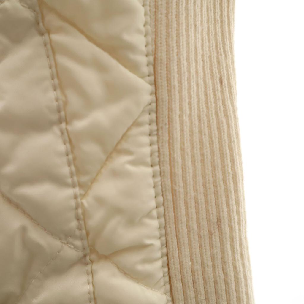 RALPH LAUREN SPORT Steppjacke L Elfenbein Baumwollfüllung Damen Gebraucht