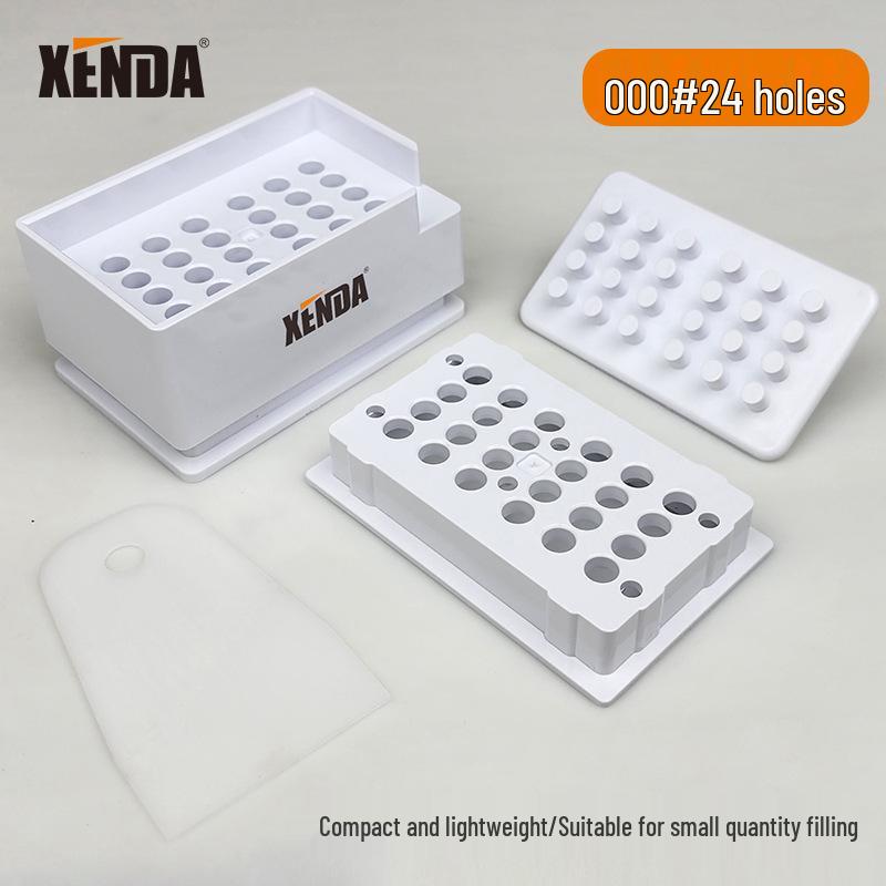 24-Hole Capsule Filling Tool and Powder Filling Plate
