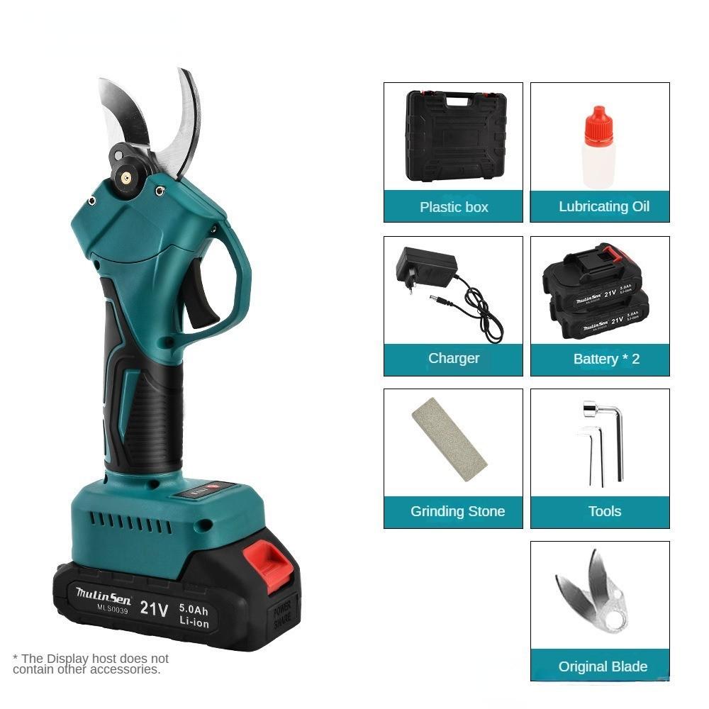 Akumulátorové nůžky na větve Elektrické nůžky na větve Lithium-iontové baterie Efektivní nůžky na větve bonsají na ovocné stromy 110*70*280mm