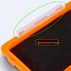 Fly Fishing Lure Box Waterproof Plastic Fishing Box Portable Sponge Pad Fly Lures Box Fishing Tackle Box Easy to Use