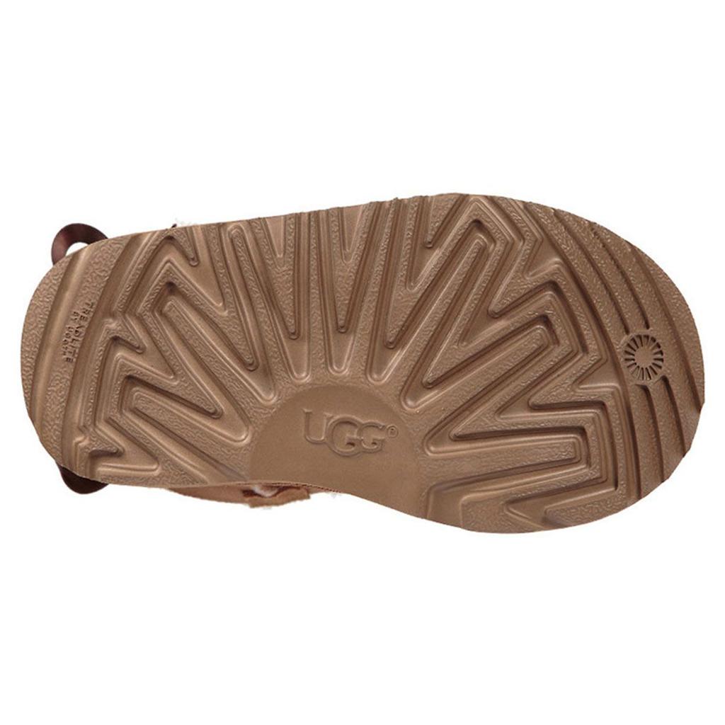 UGG Mini Bailey Bow II Boot Chestnut (Toddler) Kids Sneakers 1017397T-CHE