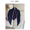 Womens Wool Shawl Scarf Hybrid Wrap Pure Solid Color Warm Winter Accessory OL Style 175cm Length