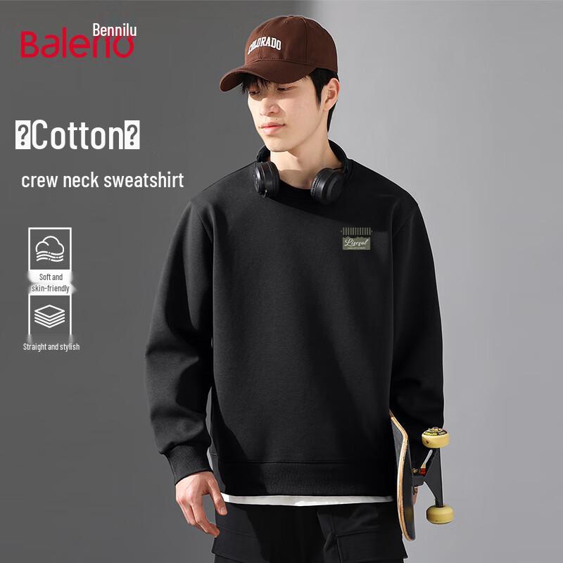 

Baleno Men s Casual Round Neck Knit Sweatshirt 5XL