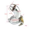 Big Metal Cock Cage Male Chastity Device BDSM Sex Toys for Men Penis Lock Erotic Bondage Husband Loyalty Drop Shipping