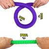 10/20/30 Pcs Pop Tubes, Fidget Tubes for Children and Adult Sensory Fidget Toy Set for Stress and Anxiety Relief Educational Toy