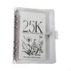 62KD Envelope Challenge Binder Planner Monthly Money Savings Book PVC Binder Sleeve