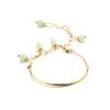 Retro Style Hollow Love Star Bracelet Niche Design Sense Beaded Tassel Hetian Jade Bracelet Women