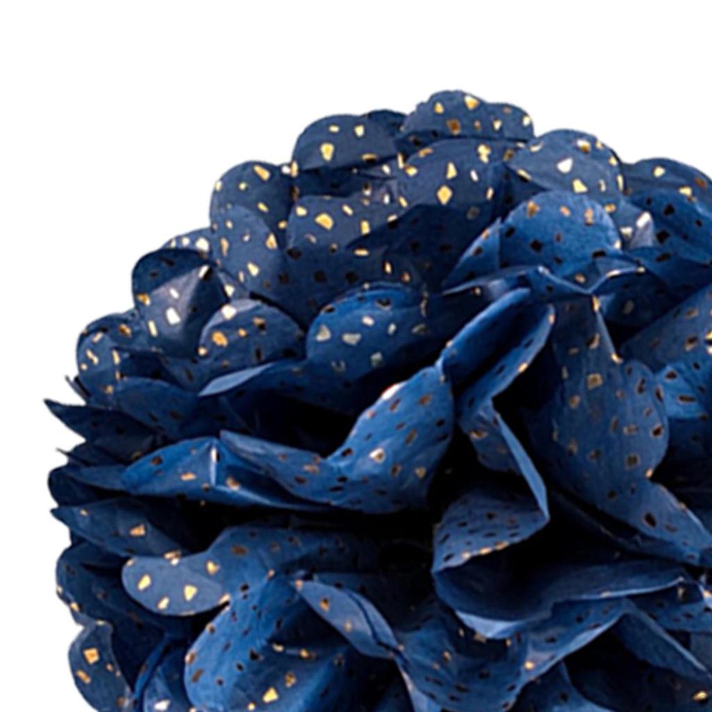 5 Pcs Hanging Paper Flower Balls Pull Ornament Craft for DIY Party