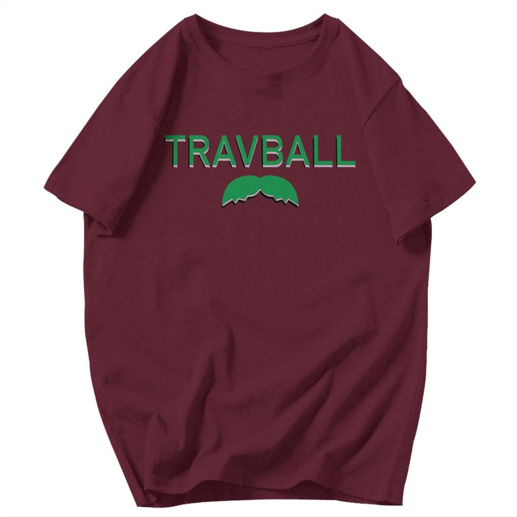 Men T Shirt Trendy Travball Travis Head Idea Y2K Graphic Tees Unisex Clothing T Shirts