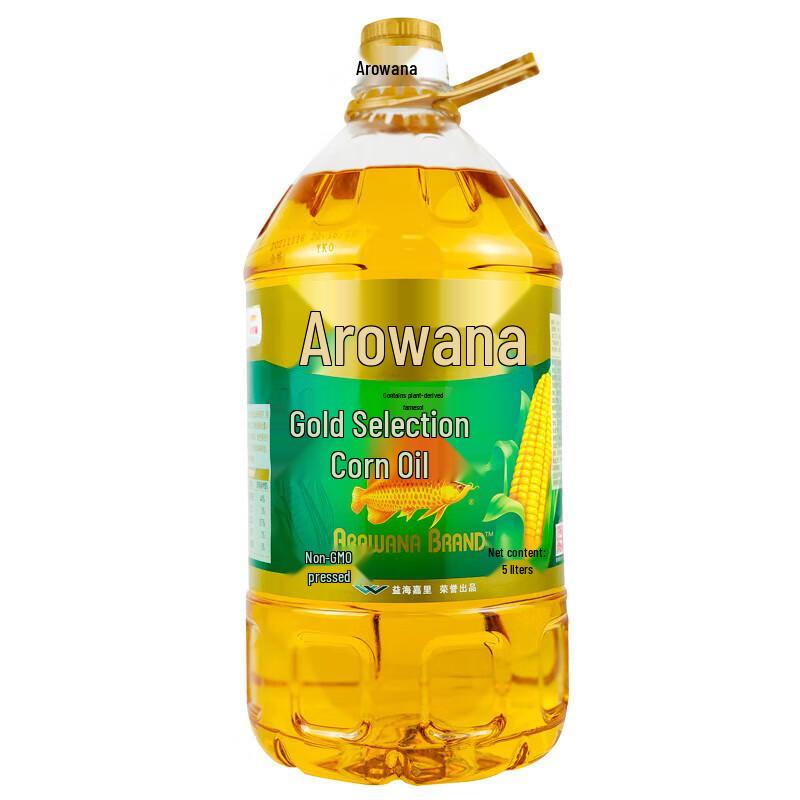 Arowana Non-GMO First-Grade Pressed Golden Corn Oil