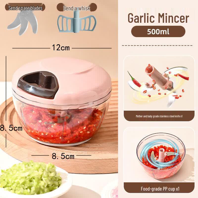 Manual Silicone Garlic Masher