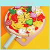 Childrens Wooden Cooking Toys With Slicing Fun For Imaginative Play And Parentchild Interaction