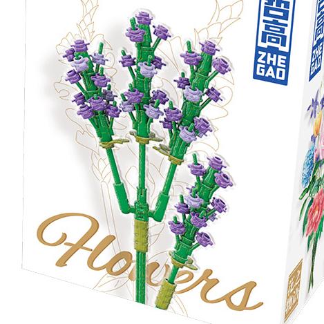 Modello Fiore Bouquet Eterno Blocchi da Costruzione Pianta Decorativa Creativa per Scrivania Casa Assemblare Mattoncini Giocattolo Educativo Regali per Bambine Bambini